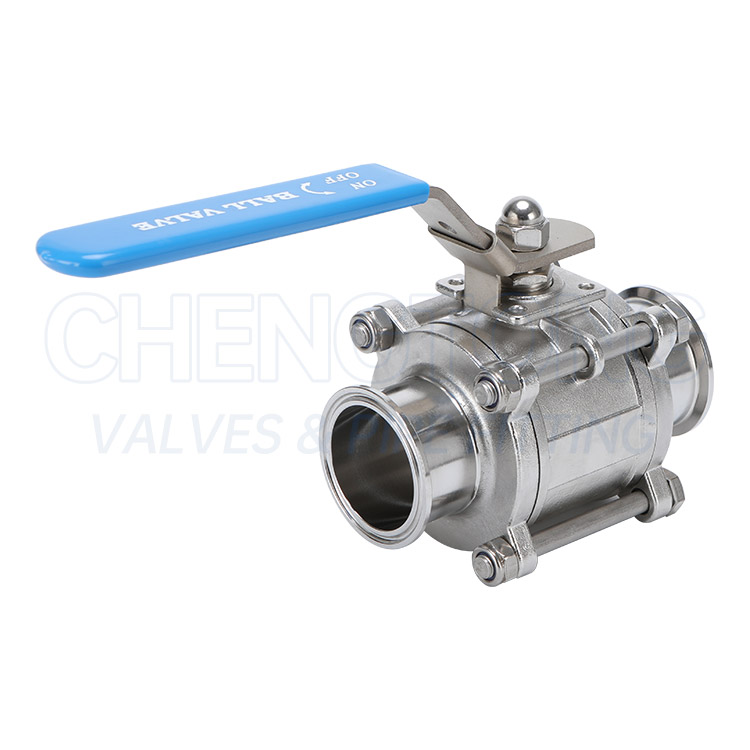 全包三片式快装球阀