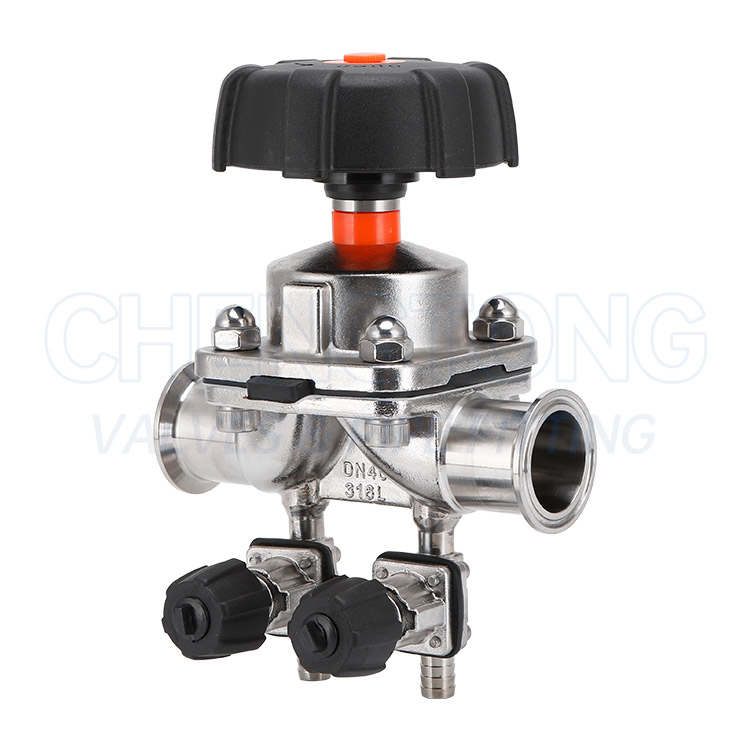 无菌隔膜阀带双取样阀