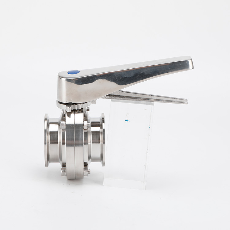 不锈钢鸭嘴式快装蝶阀