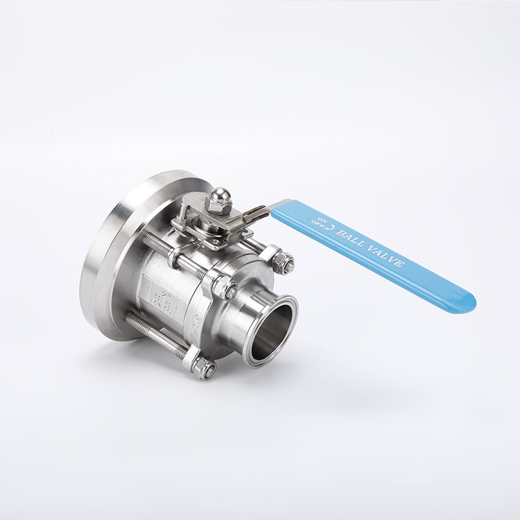 全包三片式罐底球阀