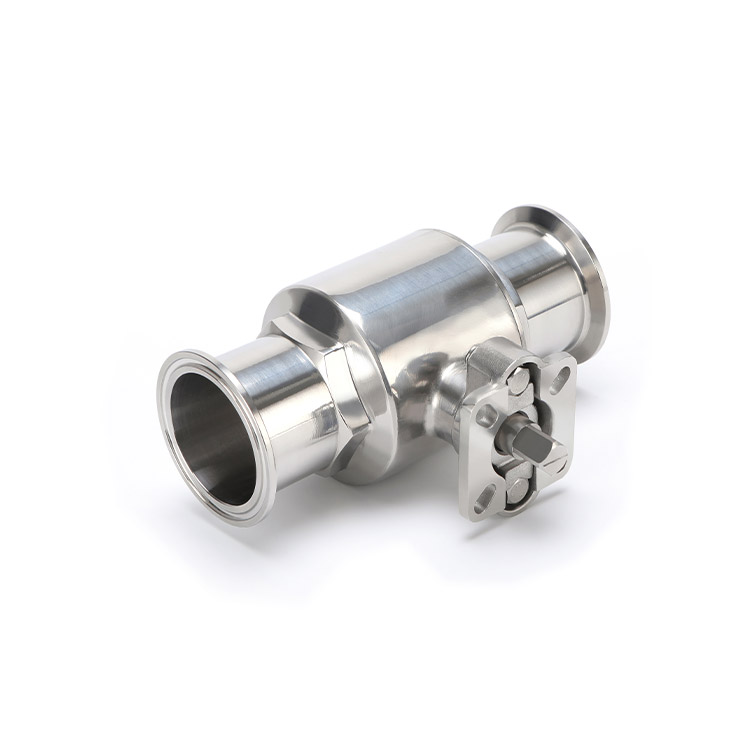 高平台快装直通球阀