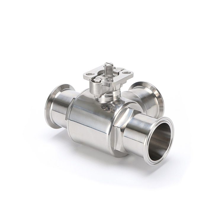 高平台快装三通球阀